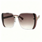 📢📢40% OFF !! ⏰ Rimless Oversized Square Sunglasses – Gradient Lens, Glitter Details, UV Protection ✨