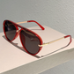 📢📢50% OFF !! ⏰Women's Retro Double-Bridge Sunglasses