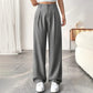 📢📢30% OFF !! ⏰ Women's High Waist Wide-Leg Pants – Belt Loops, Hidden Zipper, Flowing Fit 🌟