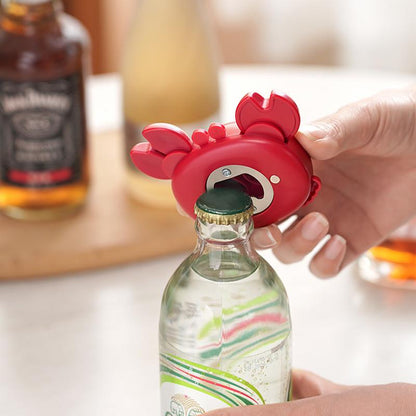 📢📢33% OFF !! ⏰Multifunctional Magnetic Crab-Shaped Bottle Opener