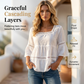 📢📢40% OFF !! ⏰Elegant Square Neck Summer Blouse