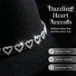 📢📢30% OFF !! ⏰Women's Rhinestone Heart Cowboy Hat Elegant French Jazz Fedora