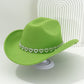 📢📢30% OFF !! ⏰Women's Rhinestone Heart Cowboy Hat Elegant French Jazz Fedora