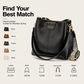 Women's Vintage Large-Capacity Shoulder Bucket Bag