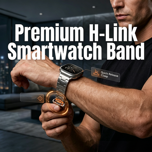 📢📢40% OFF !! ⏰H-Link Watch Band with Butterfly Clasp for Smartwatch