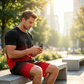 📢📢40% OFF !! ⏰Men's Gradient T-Shirt and Shorts Set