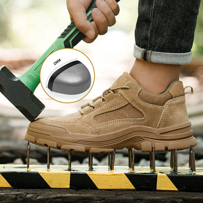 📢📢30% OFF !! ⏰Anti-Slip & Puncture Resistant Work Safety Shoes