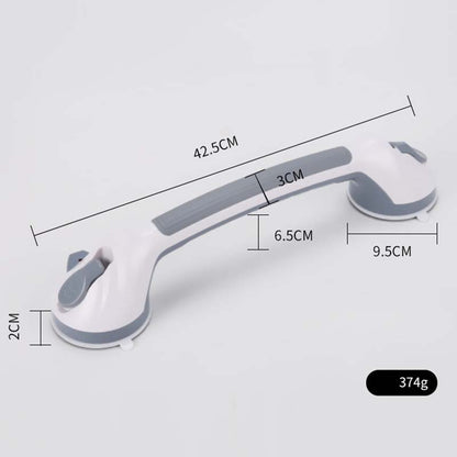 🚿 50% OFF! ✨ Suction Cup Grab Bar – Tool-Free No-Drill Install on Tile & Glass, Strong Vacuum Hold, Removable & Reusable – Extra Balance Support for Bathroom Safety 🔒