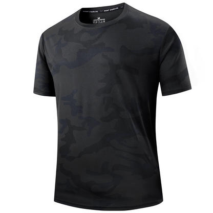 📢📢50% OFF !! ⏰Men's Quick Dry Camouflage Sports T-Shirt