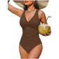 📢📢40% OFF !! ⏰Women's Tummy Control One-Piece Swimsuit