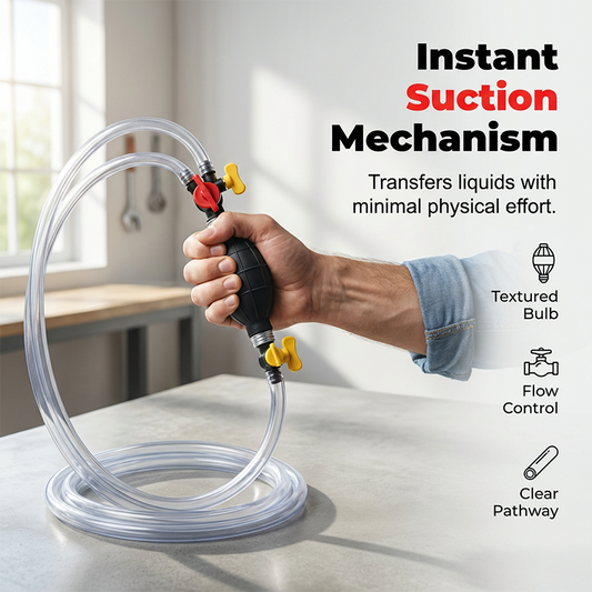 📢📢50% OFF !! ⏰ Manual Siphon Pump with High-Flow Valve