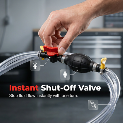 📢📢50% OFF !! ⏰ Manual Siphon Pump with High-Flow Valve