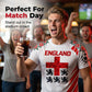 📢📢40% OFF !! ⏰Premium England Football Fan Jersey