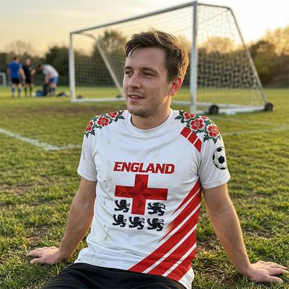 📢📢40% OFF !! ⏰Premium England Football Fan Jersey