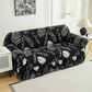 High-Stretch Sofa Slipcover – Ruffled Hem & Full Protection