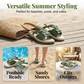 Chic Bowknot Slippers for Summer Escapes