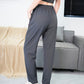 📢📢40% OFF !! ⏰ Women's Lightweight High-Waist Athletic Trousers – Zip Pockets, Straight Leg & Breathable – Perfect for Gym, Running & Everyday Wear ✨