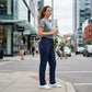 📢📢40% OFF !! ⏰ Women's Lightweight High-Waist Athletic Trousers – Zip Pockets, Straight Leg & Breathable – Perfect for Gym, Running & Everyday Wear ✨