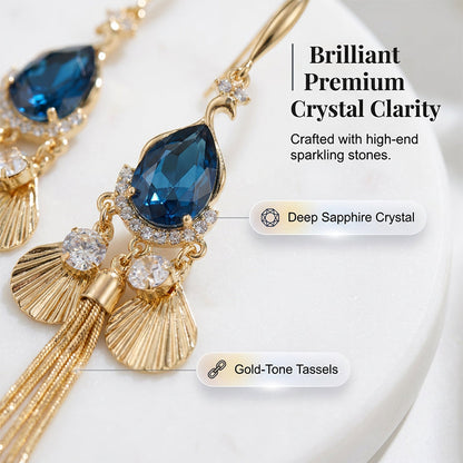 📢📢40% OFF !! ⏰Elegant Vintage Rhinestone Drop Earrings