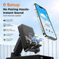 3-in-1 Bluetooth Speaker Phone Stand