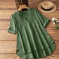 📢📢40% OFF !! ⏰Women's Casual Loose Fit V-Neck Blouse