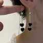 📢📢50% OFF !! ⏰Women’s Elegant Double Heart Tassel Earrings