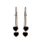 📢📢33% OFF !! ⏰Women’s Elegant Double Heart Tassel Earrings