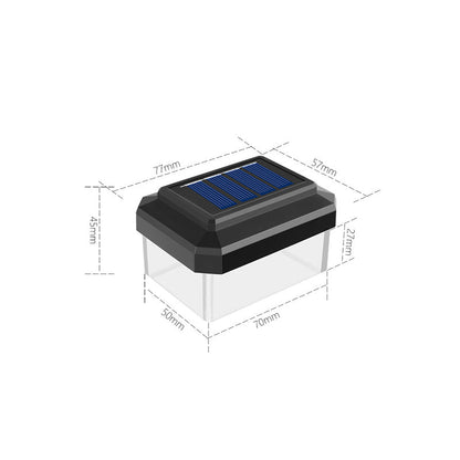 Solar Powered LED Post Cap Light