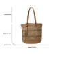 Women's Straw Woven Beach Shoulder Bag