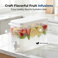 📢📢50% OFF !!!⏰Large Capacity Fridge Cold Water Kettle Slim Heat Resistant Beverage Dispenser