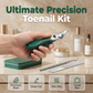 ⏳💥Final 3 hours-￡6.99!! ✂️ Precision Nail Care 3-Piece Set | Curved Blade Prevents Splitting - Double-Sided File Smooths Rough Edges | 🏃‍ At-Home Care - Perfect for Travel