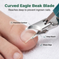 ⏳💥Final 3 hours-￡6.99!! ✂️ Precision Nail Care 3-Piece Set | Curved Blade Prevents Splitting - Double-Sided File Smooths Rough Edges | 🏃‍ At-Home Care - Perfect for Travel