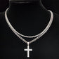 📢📢40% OFF !! ⏰Double Layer Cross Chain Necklace