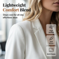Women's Solid Color Lapel Blazer Jacket