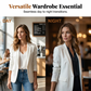 Women's Solid Color Lapel Blazer Jacket