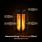🏮 50% OFF NOW! ☀️ Solar Flickering Flame Lantern – Waterproof & auto-on – Realistic warm glow, perfect for patios, gardens or pathways – no wiring needed 🌙