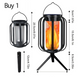 📢📢40% OFF !! ⏰ Solar Flickering Flame Lantern – Waterproof & auto-on – Realistic warm glow, perfect for patios, gardens or pathways – no wiring needed 🌙