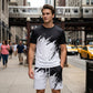 📢📢40% OFF !! ⏰Men’s Summer Dynamic Print Casual Set
