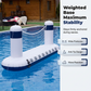 📢📢40% OFF !! ⏰Inflatable Rocket Ship Water Volleyball Net Set