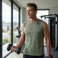 Men's Breathable Camo Athletic Tank Top
