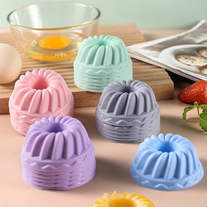 📢📢50% OFF !! ⏰Silicone Donut-Style Baking Cups