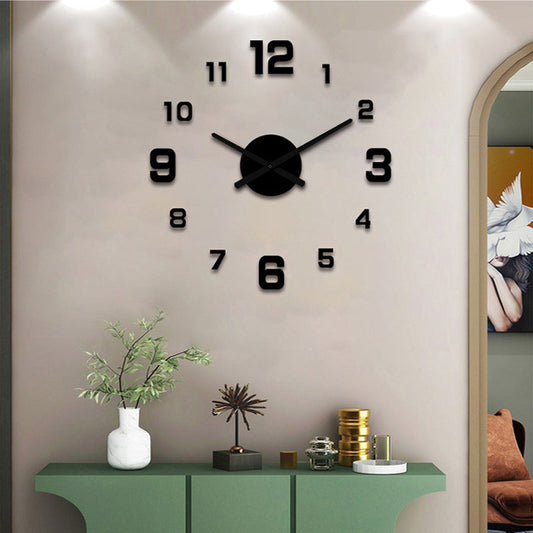 📢📢50% OFF !! ⏰3D DIY Luminous Acrylic Wall Clock Set