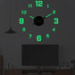 📢📢50% OFF !! ⏰3D DIY Luminous Acrylic Wall Clock Set