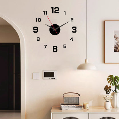 📢📢50% OFF !! ⏰3D DIY Luminous Acrylic Wall Clock Set