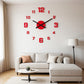 📢📢50% OFF !! ⏰3D DIY Luminous Acrylic Wall Clock Set