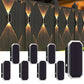 📢📢40% OFF !! ⏰Up & Down Solar Wall Light 