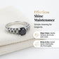 📢📢40% OFF !! ⏰Women's Vintage Black Zircon Ring