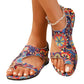 📢📢40% OFF !! ⏰Women's Ethnic Flat Slide Sandals