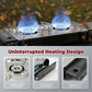 📢📢30% OFF !! ⏰ Portable Dual Burner Butane Stove – Lightweight & piezo ignition – Perfect for camping, tailgating or outdoor cooking – compact and easy to carry ⛺✨