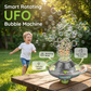 📢📢40% OFF !! ⏰ Smart Rotating UFO Bubble Machine – 360° Rotation, RGB Lights, Obstacle Avoidance ✨